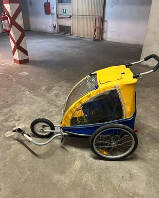 Carrello da bici per bambini
