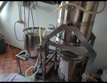 impianto homebrewing 3 tini