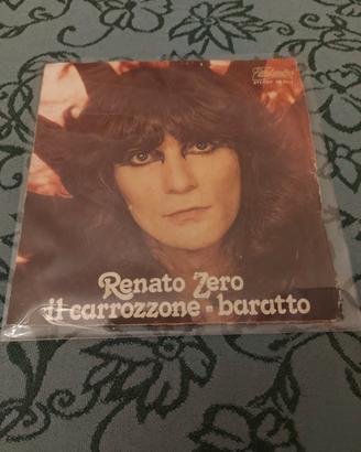 45 giri Renato Zero, il Carrozzone/Baratto 1979