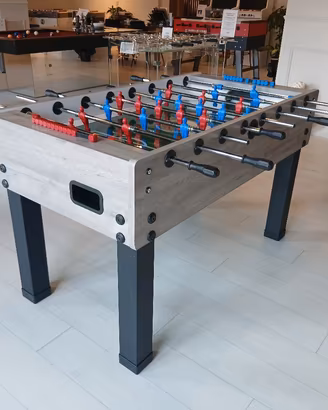 Calcio Balilla GARLANDO G-500 rovere grigio