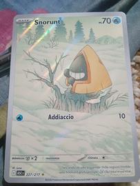 CARTA Pokémon ultra rara 