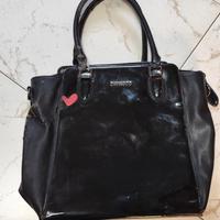 Borsa a mano Diana and co italiana nero lucido