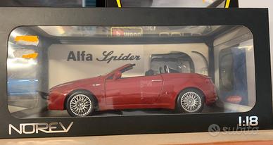 Norev Alfa Romeo Spider 1:18 red