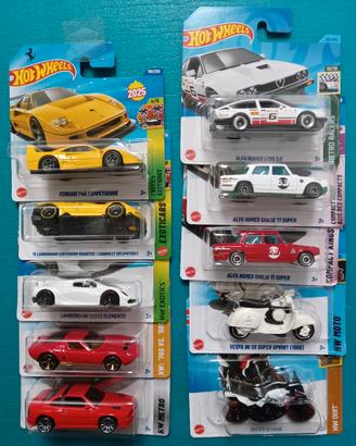 Hot Wheels - Ducati Lamborghini Alfa Romeo Ferrari