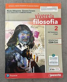 Libro scolastico “Vivere la filosofia 2”
