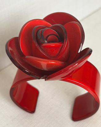 Bracciale con fiore