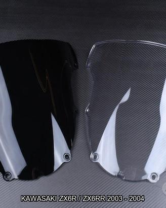 Cupolino Parabrezza KAWASAKI ZX6R ZX6RR 2003 2004