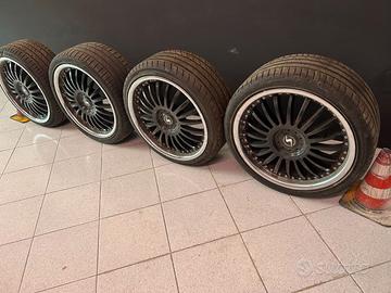 cerchi scomponibili 19" da 4.300 euro 8,50x19 ET45