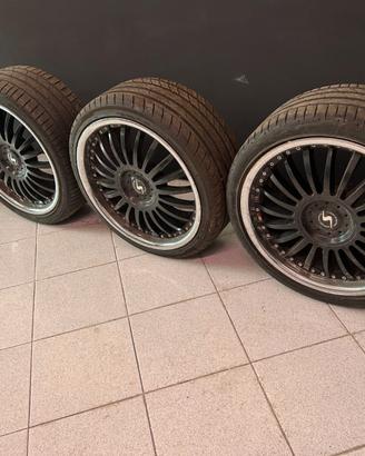 cerchi scomponibili 19" da 4.300 euro 8,50x19 ET45