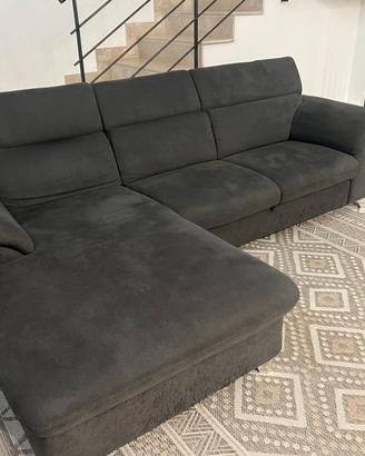 Divano 3 posti con chaise long