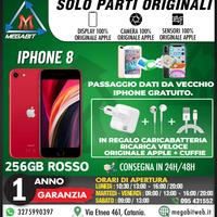 Iphone 8 256gb rosso - totalmente originale