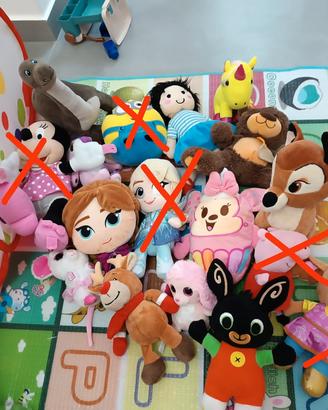 set peluche Bing e altri