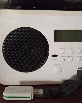 Radio CAT in legno  st2001b