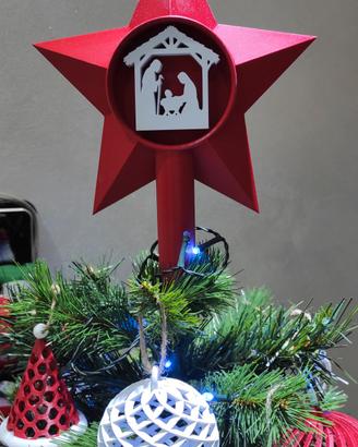 Puntale per albero di Natale