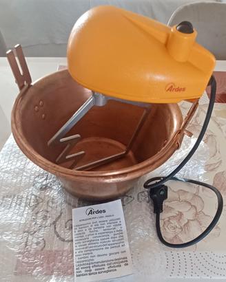Paiolo in rame con motore