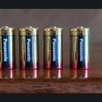4 batterie Panasonic CR123A