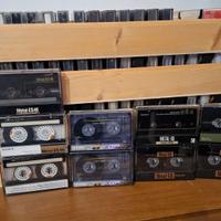 240 cassette originale e registrate no contenitori