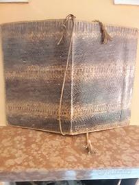 Originale Antica militare Cartella guerra Pitone