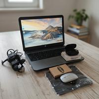 pc laptop hp + kit mouse e cuffie wireless 