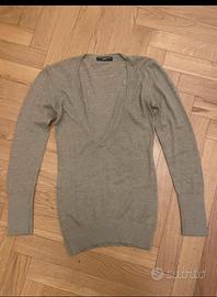 Maglione donna scollo a V