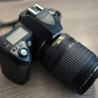 Nikon D70 Reflex + Obiettivo 18-105 VR + Accessori