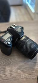 Nikon D70 Reflex + Obiettivo 18-105 VR + Accessori