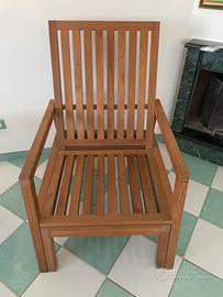 Sdraio e Letto in legno massello