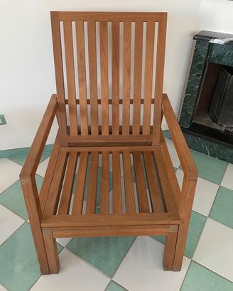 Sdraio e Letto in legno massello