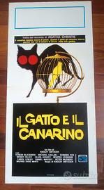 Il gatto e il canarino Locandina originale poster