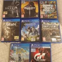 PS4 Slim, 1TB + 8 giochi