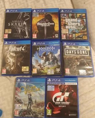 PS4 Slim, 1TB + 8 giochi