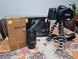 Nikon d7000 18-105 vr kit + obiettivo nikon 55-300