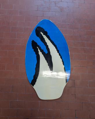 Skimboard in Legno 90x50 cm - Come Nuovo