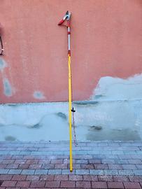 Manico telescopico 220cm 440cm dotato di forbice