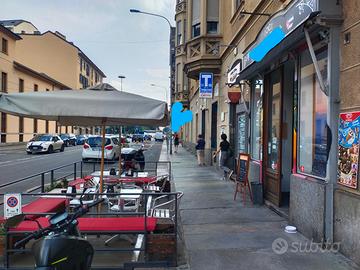 Bar con DEHOR PIAZZA CARDUCCI OSPEDALE Molinette