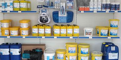 Prodotti chimici ed accessori per piscine