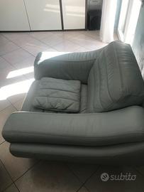 Set divano in pelle