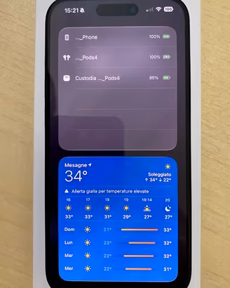 iPhone 15 Pro  128Gb Titanio Blu