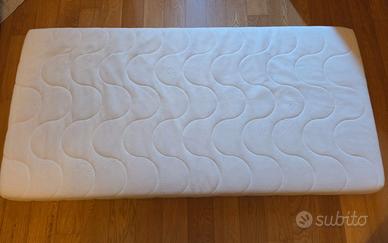 Materasso Giordani in memory 125x62 culla lettino