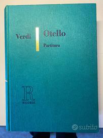 Verdi - Otello - Partitura Ricordi