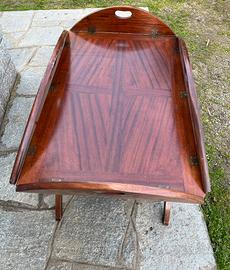 Tavolino in legno massello vintage