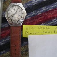 Orologio swatch uomo blackward iron