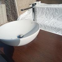 lavandino lavabo rotondo da appoggio 