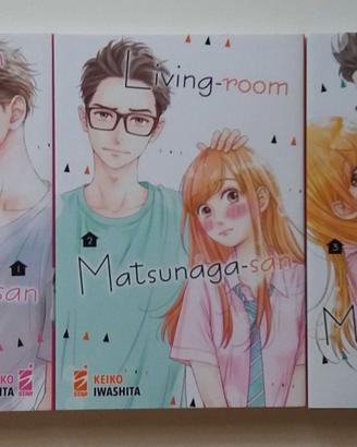 Manga Shoujo Living-room Matsunaga-san Volumi 1-3