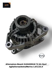 ALTERNATORE OPEL Agila 1Â° Serie 0124225018 Benzin