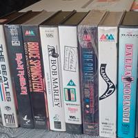 blocco VHS rimanenza di negozio 