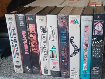 blocco VHS rimanenza di negozio 