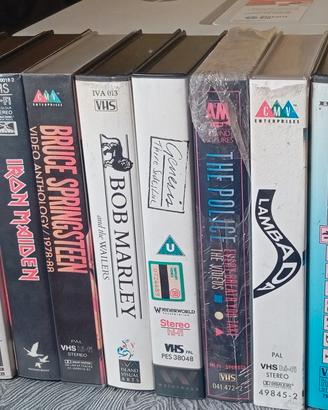blocco VHS rimanenza di negozio 