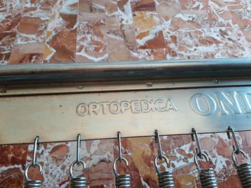 Rete ortopedica matrimoniale in acciaio Inox