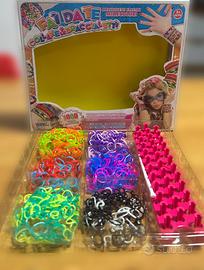 Gioco bimba Crea bracciali fai da te con elastici